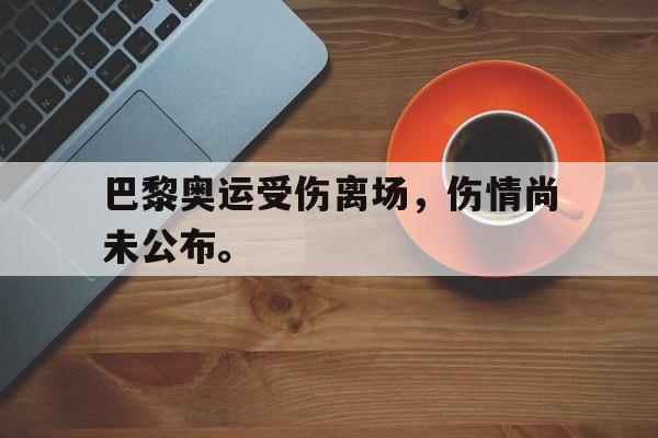 三道定位技巧-巴黎奥运受伤离场，伤情尚未公布。